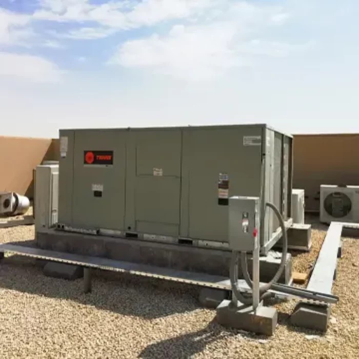 SAZEC GROUP Trane rooftop HVAC unit installation